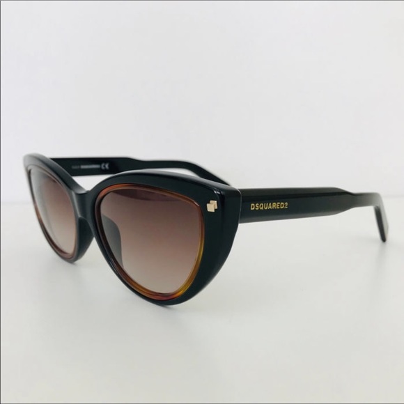 NWT DSquared sunglasses and case brown/black ❤️❤️ - Picture 5 of 6